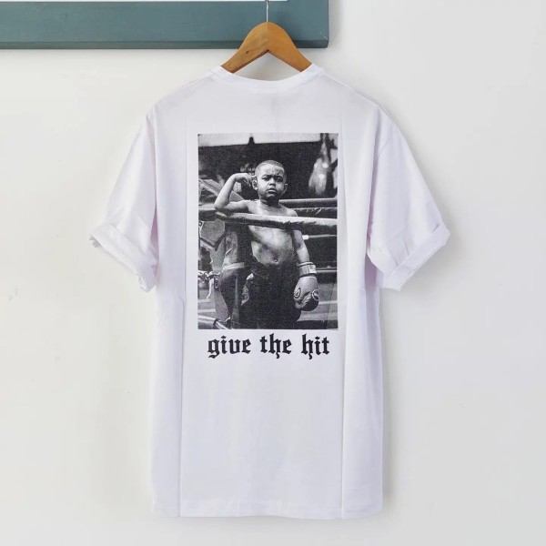 T-SHIRT GIVE THE HIT WHITE