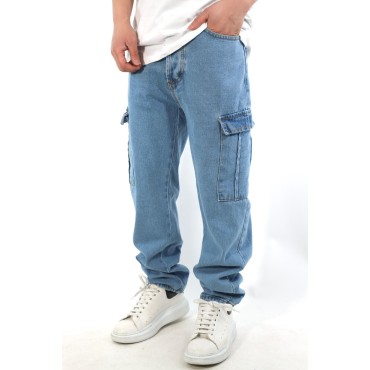 JEANS CARGO WIDE FIT...